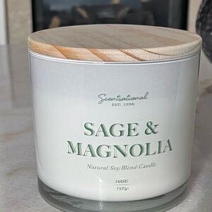 Sage & Magnolia Candle - White 26oz/737gm